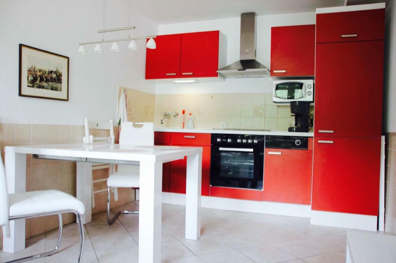 Haus Am Ufer Mit Rheinpanoramablick Apartman Koblenz  Kültér fotó